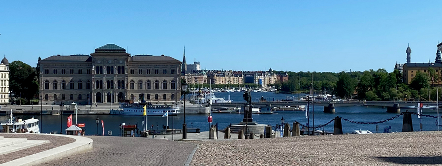 Last day in the Stockholm sunshine