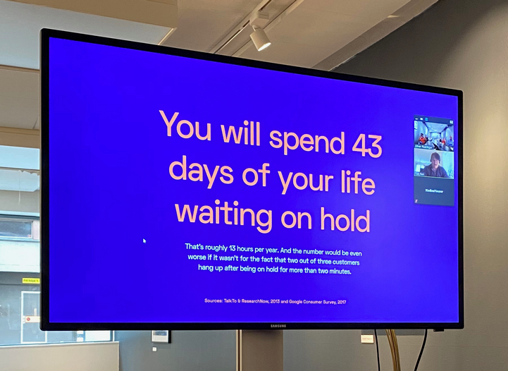 Digital Masterclass Study Tour 2020: Unusual Fact - You will spend 43 days of your life waiting on hold