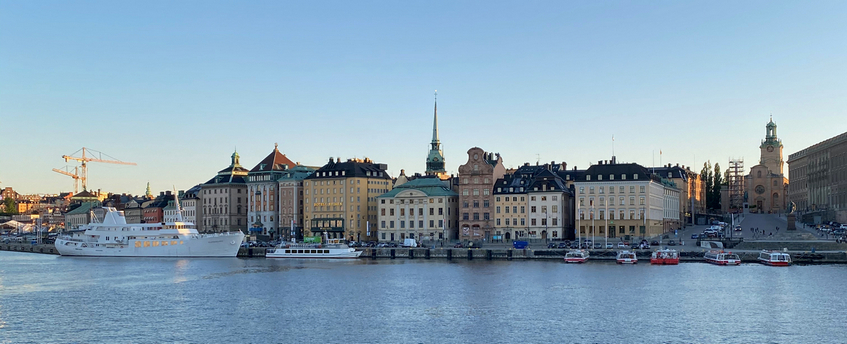 Digital Masterclass Study Tour 2020: Stockholm water view
