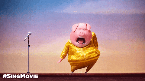 Sing-pig GIFs - Get the best GIF on GIPHY
